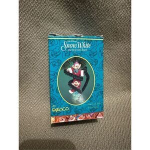 Enesco Disney Christmas Ornament Dopey & Sneezy Merry Little Two Step Snow White